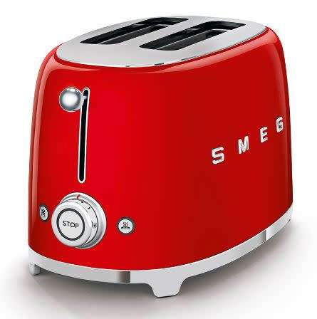 Smeg Fiery Red Retro 2 Slice Toaste