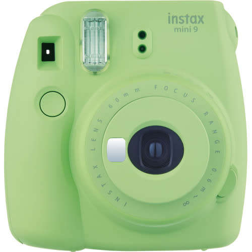 Fujifilm Instax MINI 9 Instant Camera - Lime Green with bag and accessories