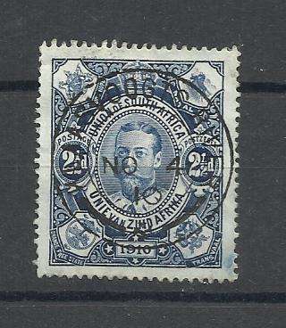 FIRST DAY CANCEL  SACC # 1. CRISP "KLAASVOOGTSRIVER"  SCARCE.