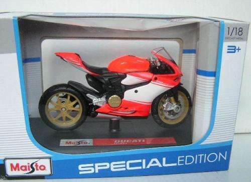 Maisto Diecast Motorbike Bike Model Ducati 1199 SuperLeggera 2014 1/18 scale new in pack