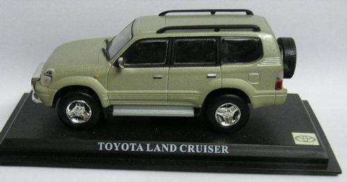 Del Prado Diecast Model Car Collection Toyota Land Cruiser 1/43 scale