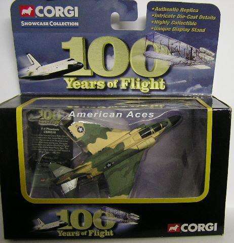 Corgi Diecast Military Plane American Aces F4 Phantom Robin Olds new in pack