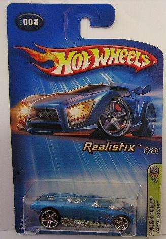 Hotwheels Hot Wheels Diecast Model Car 2005 First Ed No 8 Pocket Bikester Realistix 1/64 scale new