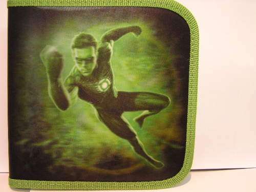 DC Comics Green Lantern 3D 3 D Hologram 24 CD DVD Game Wallet Holder File new in pack