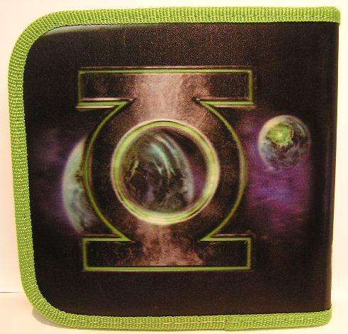 DC Comics Green Lantern 3D 3 D Hologram 24 CD DVD Game Wallet Holder File new in pack