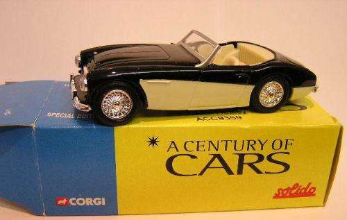 Corgi Diecast Model Car Century of Cars Austin Healey 3000 Mk I MK1 1/43 scale new in pack
