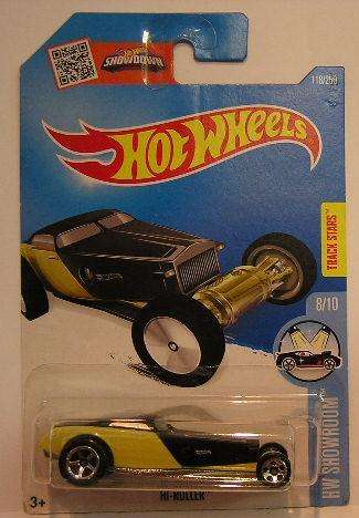 Hotwheels Hot Wheels Diecast Model Car 2016 118 / 250 Hi-Roller 1/64 scale new in pack