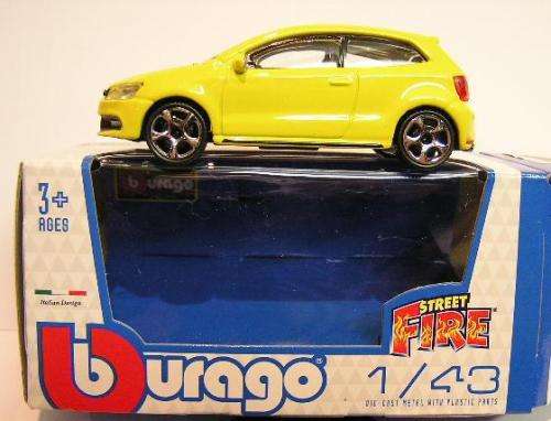 Burago Diecast Model Car VW Volkswagen Polo GTi 1/43 scale new in pack