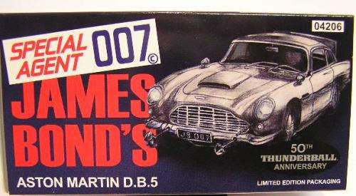 Corgi Diecast Model Car 4206 Aston Martin DB 5 DB5 50th Anniv Thunderball James Bond Movie TV Film