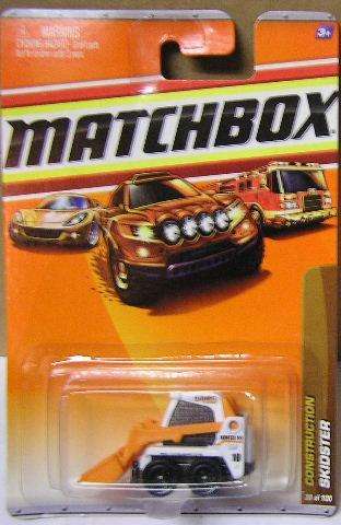 Matchbox Diecast Model 2010 39 / 100 Skidster Construction No 10 new in pack