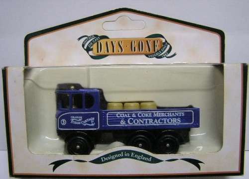 Lledo Days Gone Sentinel 6 wheel Dropside Steam Truck +- 1/64 scale new in pack