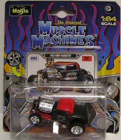 Maisto Muscle Machines Diecast Model Car Ford Roadster 1932 1/64 scale new in pack