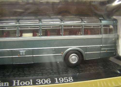 Atlas Diecast Model Bus Collection Van Hool 306 1958 1/64 scale new in pack