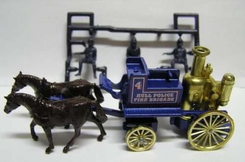 Lledo Days Gone Diecast Model Horse Drawn Fire Engine No 4 "Hull Police Fire Brigade" 1/76 OO railwa