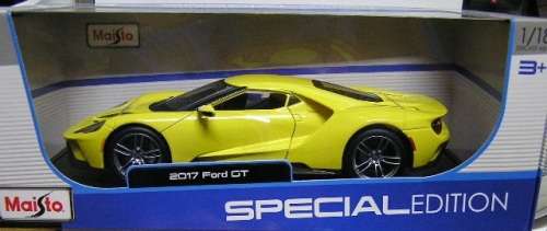 Maisto Diecast Model 31384 Ford GT 2017 1/18 scale new in pack