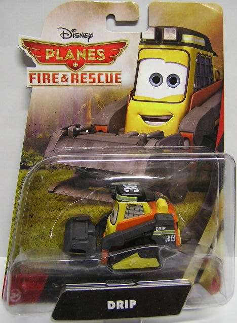 Mattel Disney Pixar Movie Film Model Planes Fire & Rescue Drip No 36 Log grabber new in pack