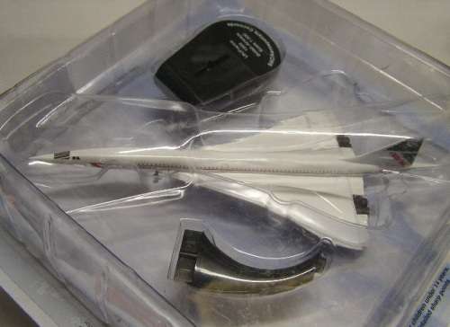 Del Prado Diecast Model Aeroplane Concorde UK France British Airways 1:350 scale new in pack