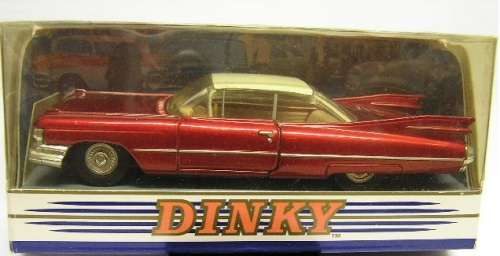 Matchbox Dinky Diecast Model Car DY 7 Cadillac Coupe De Ville 1959 1/43 scale new in pack