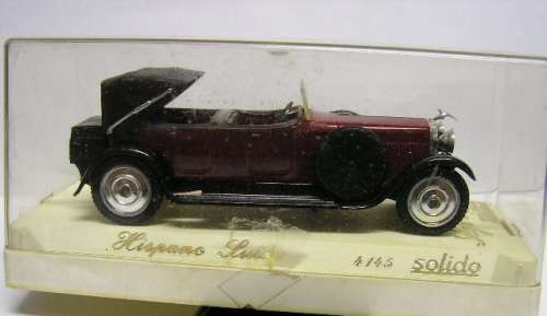 Solido Diecast Model Car 4145 Hispano Suiza 1/43 scale new in pack