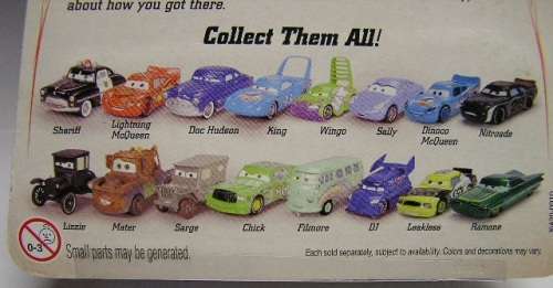 Disney Mattel Pixar Diecast Model Car Cars Movie Original Fillmore VW Volkswagen Kombi 1/55 scale