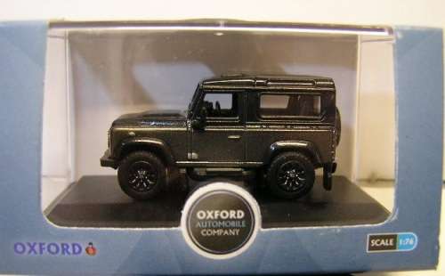 Oxford Diecast Model Car LRDF009AU Land Rover Defender 90 Autobiography 1/76 OO railway scale new