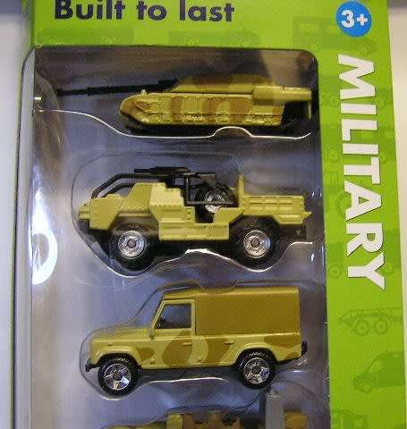 Corgi Hornby Diecast Model 5 Car Set Military Tank Armoured Car Land Rover Inflatable helicopter new
