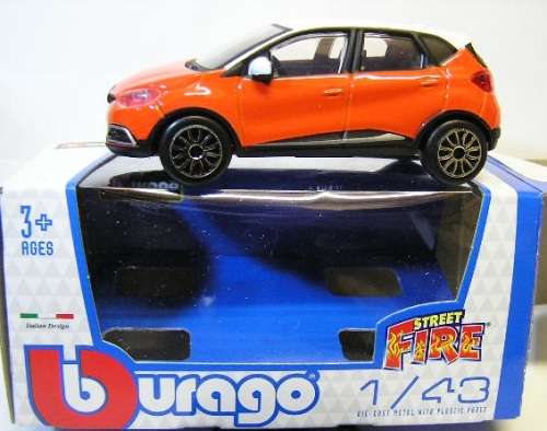 Burago Diecast Model Car Renault Captur 1/43 scale new in pack