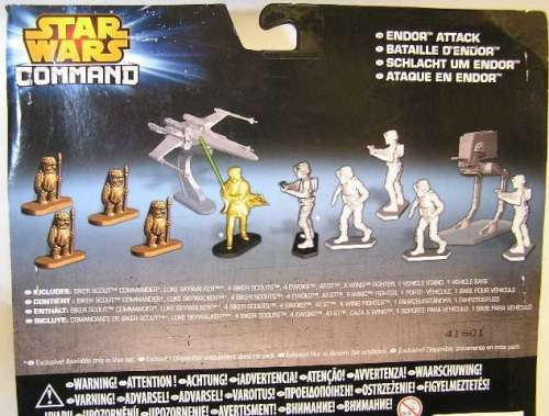 Hasbro Star Wars Command Collectible Figure Figurine Set 12 pce Endor Attack Episode 6 new in pack