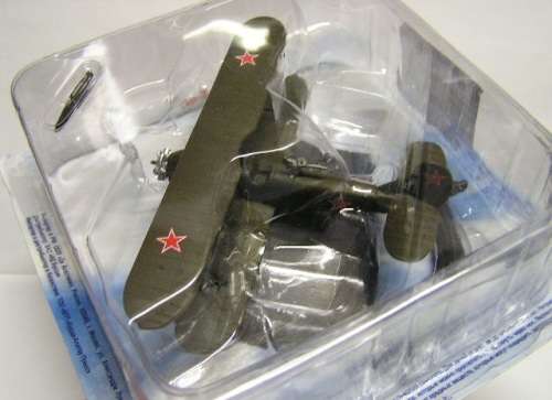 Russian Military Plane Diecast Model Collection Polikarpov PO2 PO 2 1/100 scale new in pack