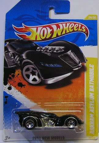 Hotwheels Hot Wheels Diecast Model Car First Ed 2011 24 / 244 Batman Batmobile Arkham Asylum Movie