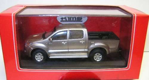 RIMS Diecast Dealer Model Car Toyota Hilux Double Cab Bakkie Pickup 3.0 D4D 1/43 scale new in pack
