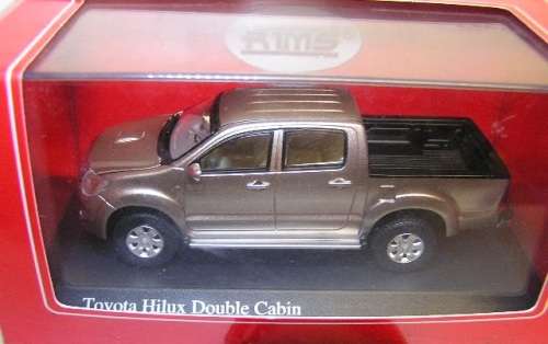RIMS Diecast Dealer Model Car Toyota Hilux Double Cab Bakkie Pickup 3.0 D4D 1/43 scale new in pack