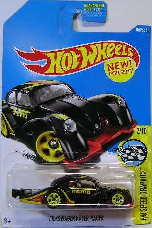 Hotwheels Hot Wheels Diecast Model Car First Ed 2017 156 / 365 VW Volkswagen Racer "MOMO" Speed 1/64