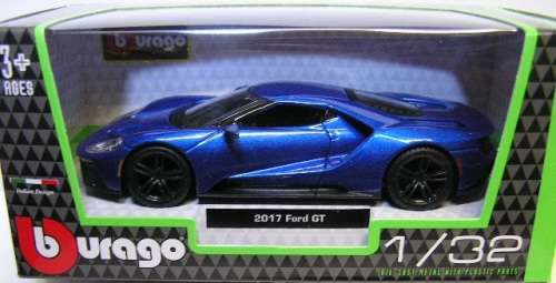 Burago Diecast Model Car Ford GT 2017 1/32 scale new in pack