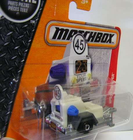 Matchbox Diecast Model 2017 56 / 125 Speed Trapper Trailer new in pack