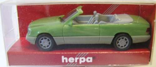 Herpa Model Mercedes Benz E 320 E320 Cabrio 1/87 HO railway scale new in pack