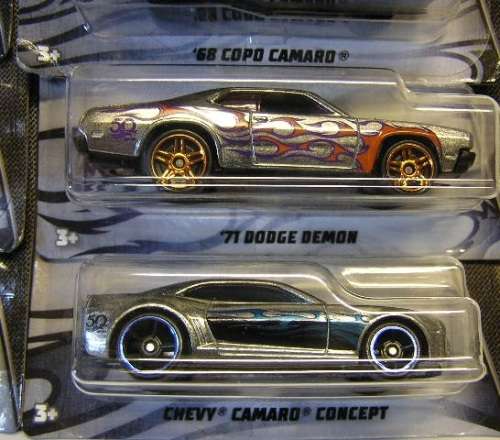 Hotwheels Hot Wheels Diecast Model Car ZAMAC 2018 50th Anniv 8 pce set Chevy Ford Dodge Plymouth Bui