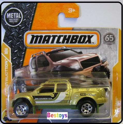 Matchbox Diecast Model Car 65th Anniv 2018 114 / 125 Badlander Pickup Construction 1/64 scale new