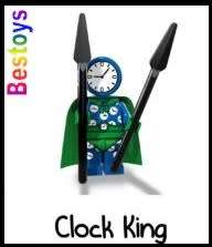 Lego Minifigure Mini Figure Batman Series 2 71020 No 3 / 20 Clock King new in pack