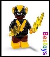 Lego Minifigure Mini Figure Batman Series 2 71020 No 20 / 20 Black Vulcan new in pack