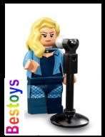 Lego Minifigure Mini Figure Batman Series 2 71020 No 19 / 20 Black Canary new in pack