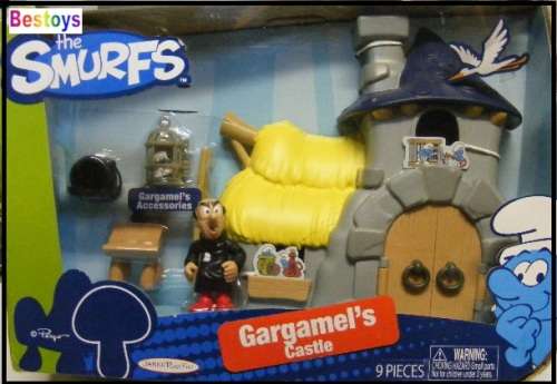 Smurf Playset Gargamel Figure & Castle + accessories Figurine Set new in pack