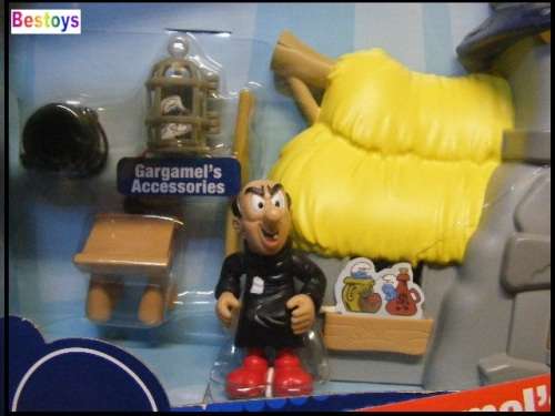 Smurf Playset Gargamel Figure & Castle + accessories Figurine Set new in pack