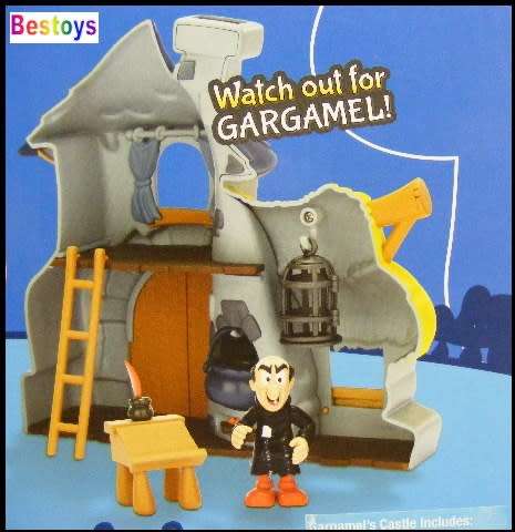 Smurf Playset Gargamel Figure & Castle + accessories Figurine Set new in pack