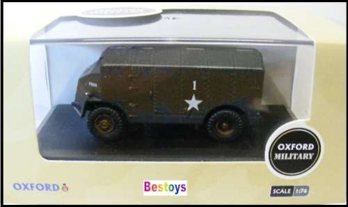 Oxford Diecast Model DOR003 Dorchester ACV 1st Polish Armoured Div Europe 1945 Military 1/76 OO rail