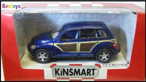 Kinsmart Diecast Model Car Chrysler PT Cruiser Woody 1/36 scale new in pack