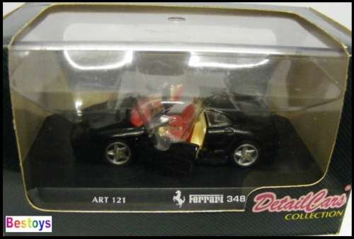 Detail Cars Diecast Model Car 121 Ferrari 348 TS 1/43 scale new in pack