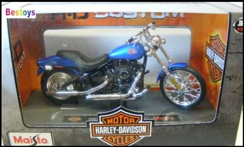 Maisto Diecast Model Motorcycle Bike Harley Davidson FXSTB Night Train 2002 1/18 scale new in pack