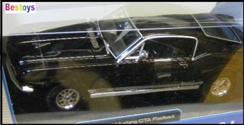 Maisto Diecast Model Car 31166 Ford Mustang GTA Fastback 1967 1/18 scale new in pack
