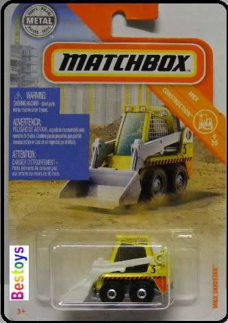 Matchbox Diecast Model Car 2019 32 / 100 MBX Skidster Construction new in pack
